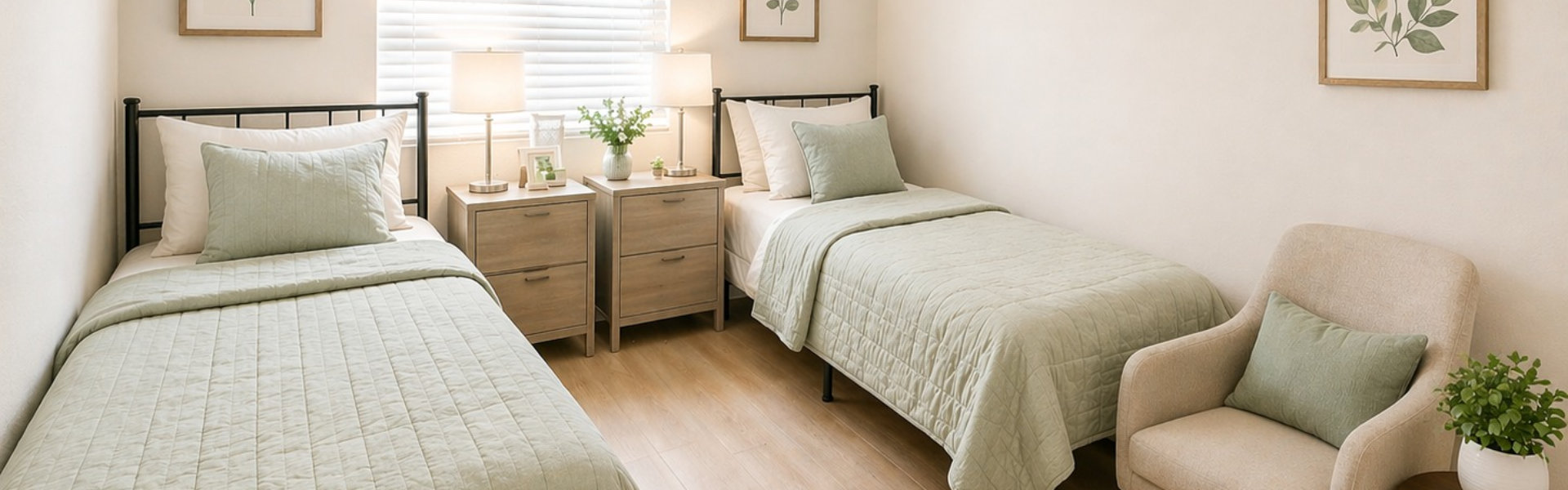 Image of interior two bed room